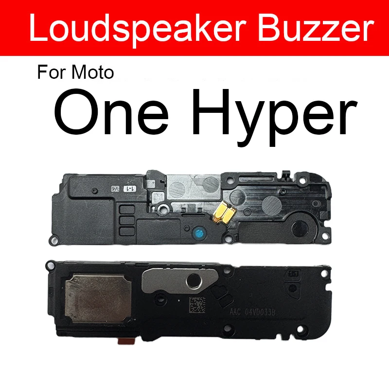 Louder Speaker Buzzer For Motorola Moto One 5G ACE Power Hyper Vision Fusion Plus Action Zoom Macro G Pro G Stylus G Power G 5G view 3