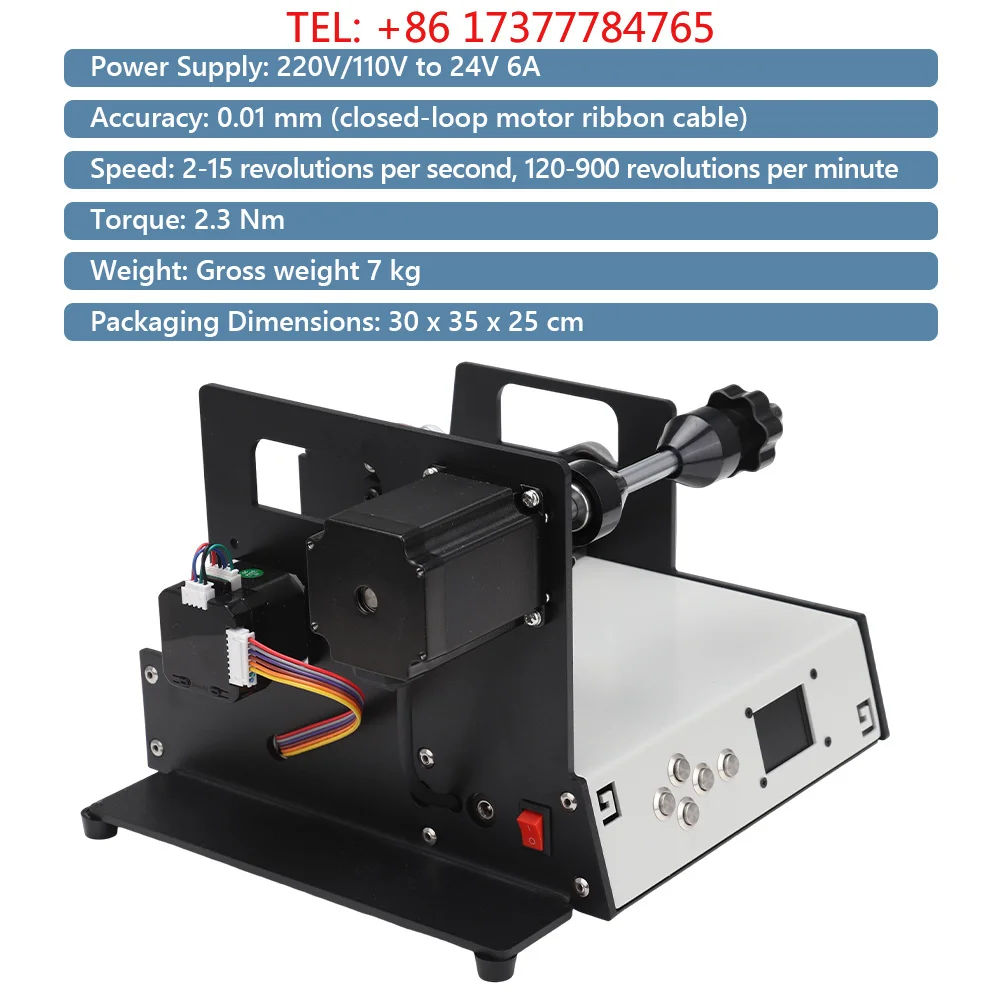 Automatic Wiring Winding hine Tube Amplifier Winding hine Tube Amplifier Transformer English And Russian Display