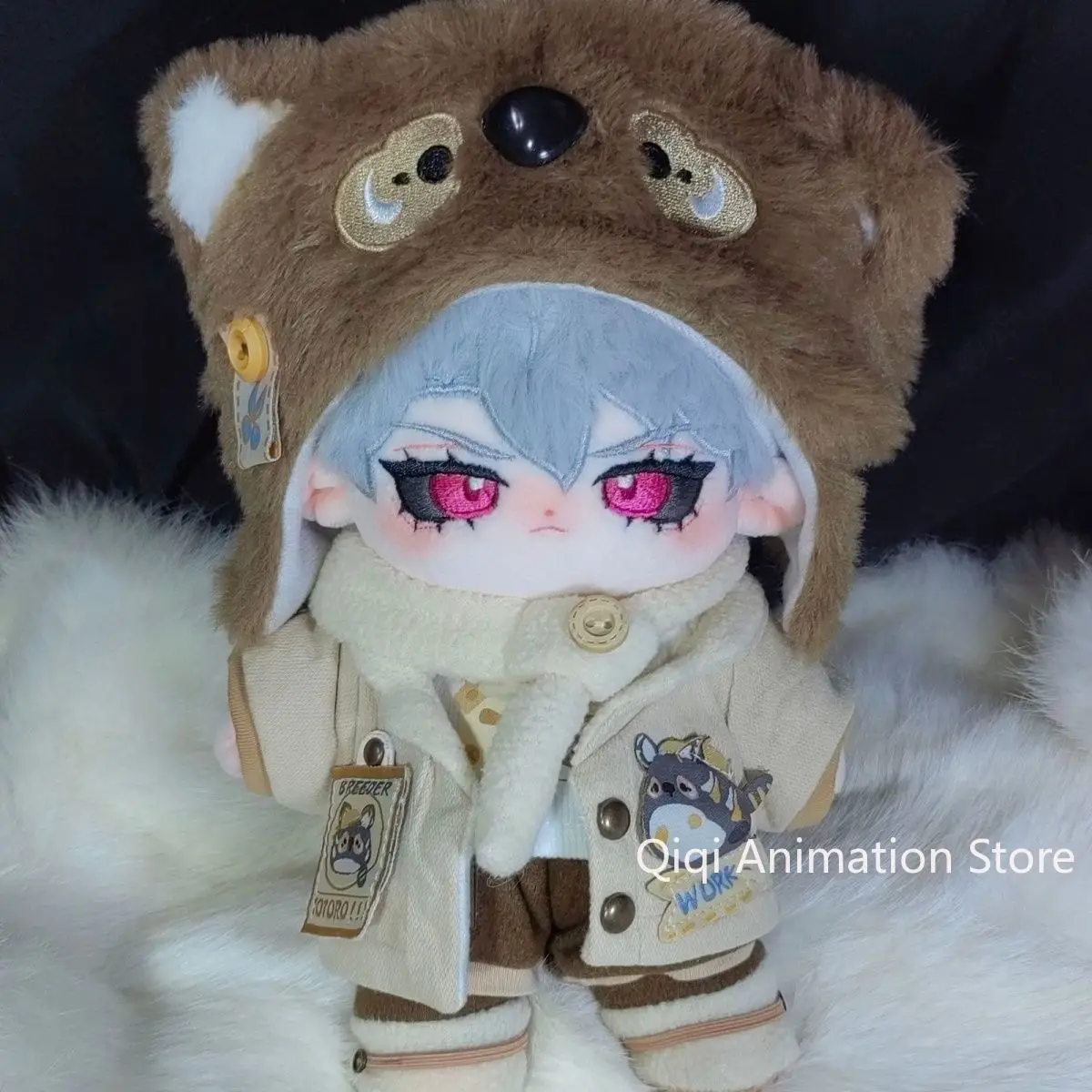 20cm JoJo's Bizarre Adventure Risotto Nero Kawaii peluche ídolo de algodón figura de peluche puede cambiar ropa regalo de cumpleaños