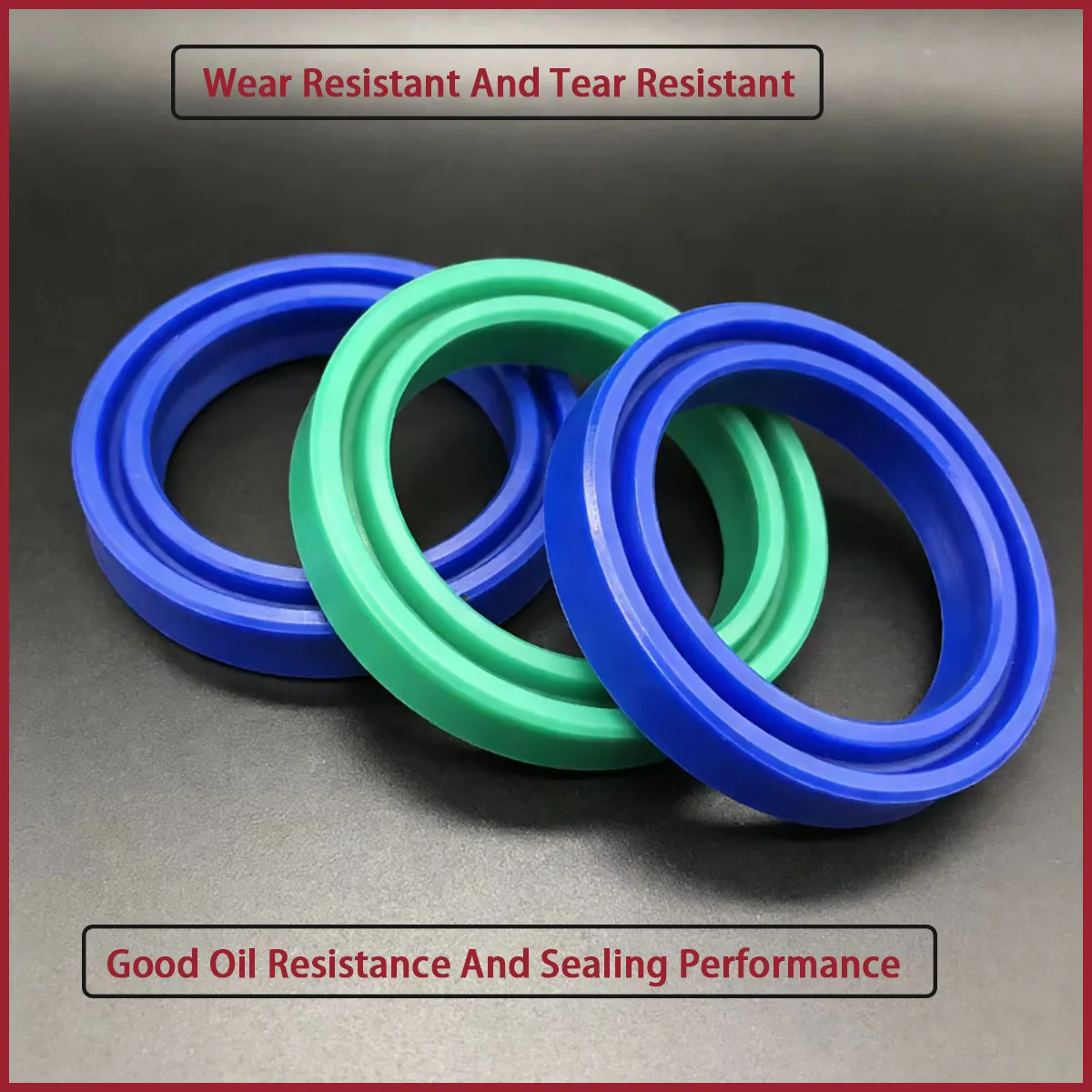 ID: 22-280mm Polyurethane Hydraulic Cylinder Oil Seal Ring Used for Construction Machinery, Hydraulic Equipment, etc