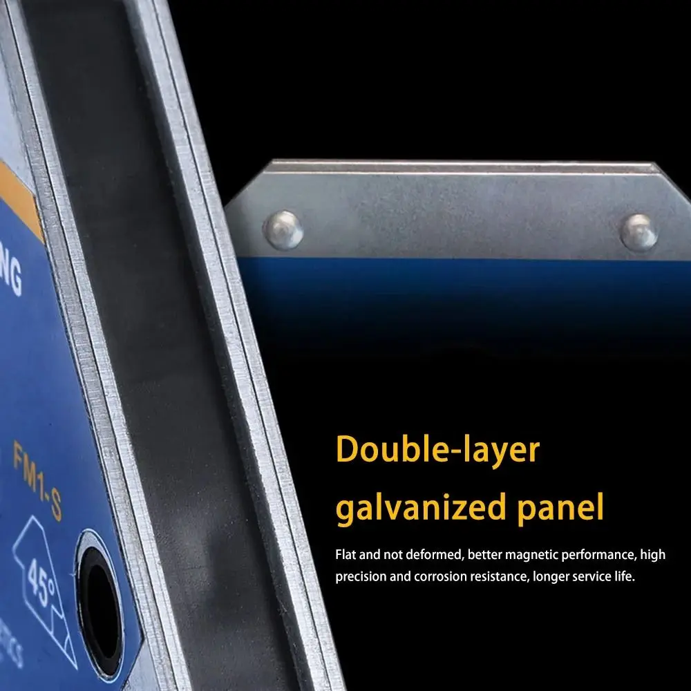 Multi-angle Magnetic Welding Holders Double-layer Accurate Magnet Auxiliary Locator with Switch Switchable