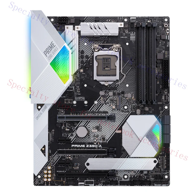 FOR ASUS PRIME Z390-A Motherboard Z390 1151 for9th 8th Gen socket ATX Dual M.2 DDR4-