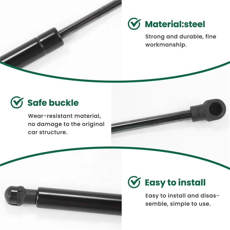 

Набор из 2 автомобильных задних дверей багажника, капота, подъемные опоры, реквизит, стержень, амортизаторы, стойки для Volvo XC90 2002-2014 30634580