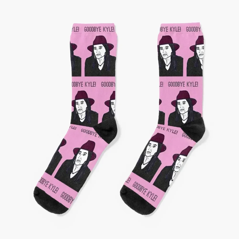

Goodbye Kyle Socks custom professional running cotton football Men Socks Women's
