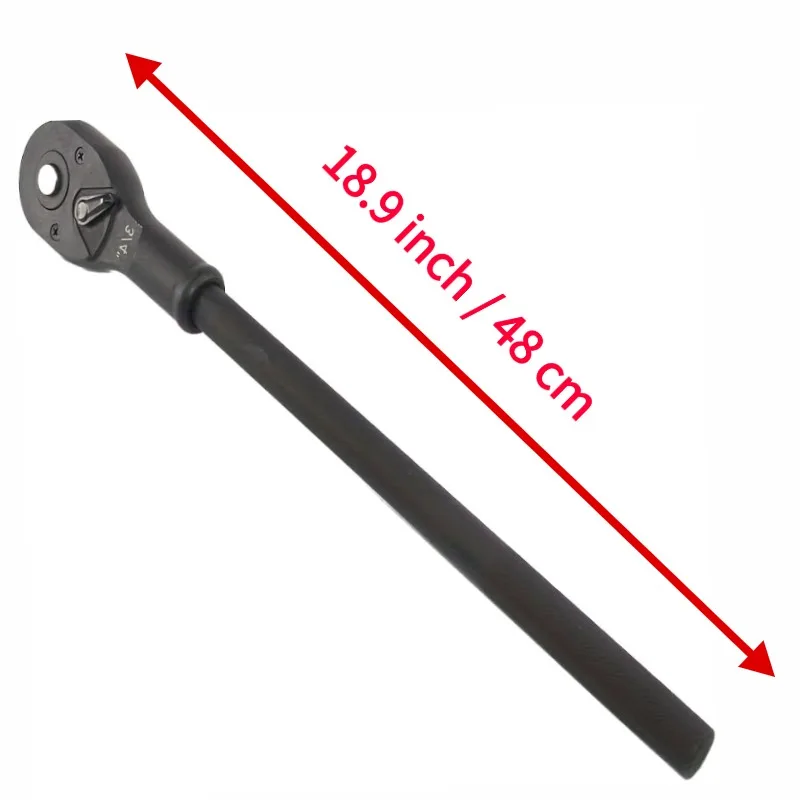 3/4 inch Drive Adjustable Ratchet Wrench 24 Teeth Metal Toughbuilt Ratchet Handle Multitool l Socket Wrench Spanner Hand Tools