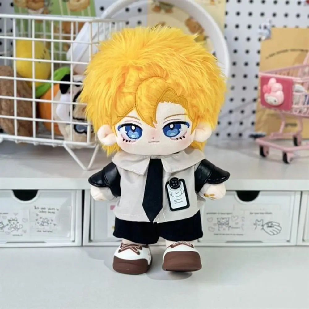 

New 20cm Doll Clothes Multicolor Changing Dress Game Miniature Work Suit Playing House Cosplay Doll Shirt Necktie Pants Set Gift
