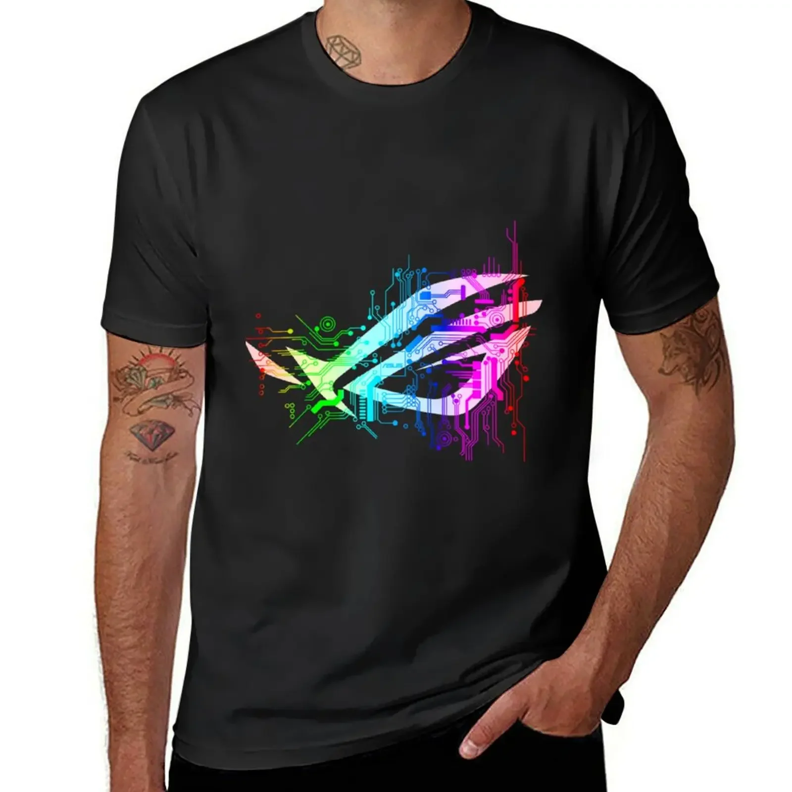 

Asus Rog Premium . T-Shirt for a boy hippie clothes custom t shirt mens vintage t shirts