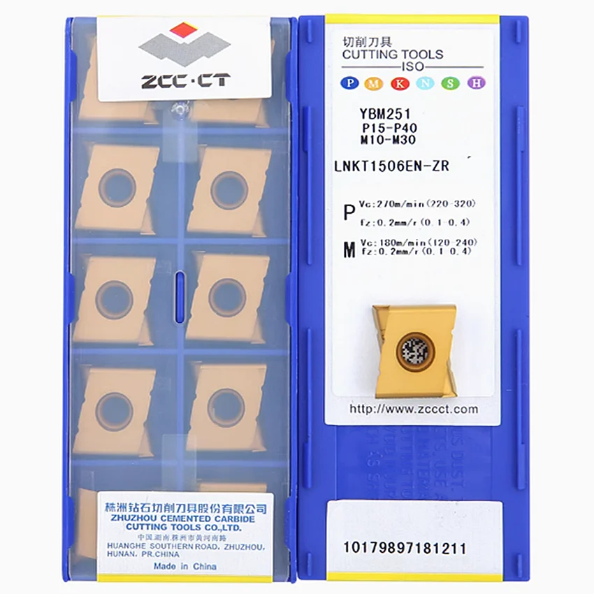 

LNKT1506EN-ZR YBM251/LNKT1506EN-ZR YBM351/LNKT1506EN-ZR YBG302/LNKT1506EN-ZR YBC301/YBD152 ZCC.CT CNC carbide inserts 10pcs/box