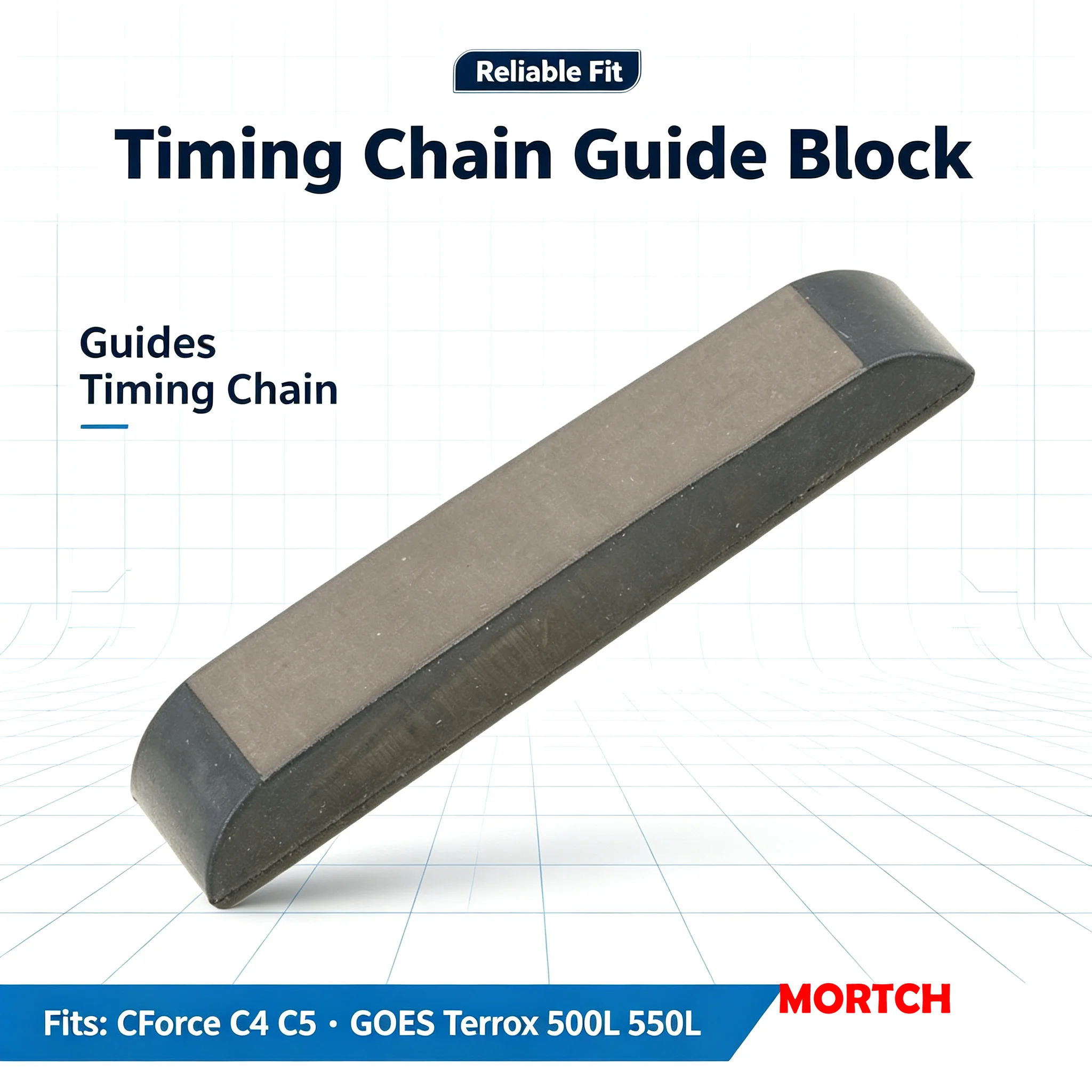 Timing Chain Guide Block 0GRV-024530-5000 OEM Replacement for CFMoto CForce C4 C5 ATV Engine Timing Rail