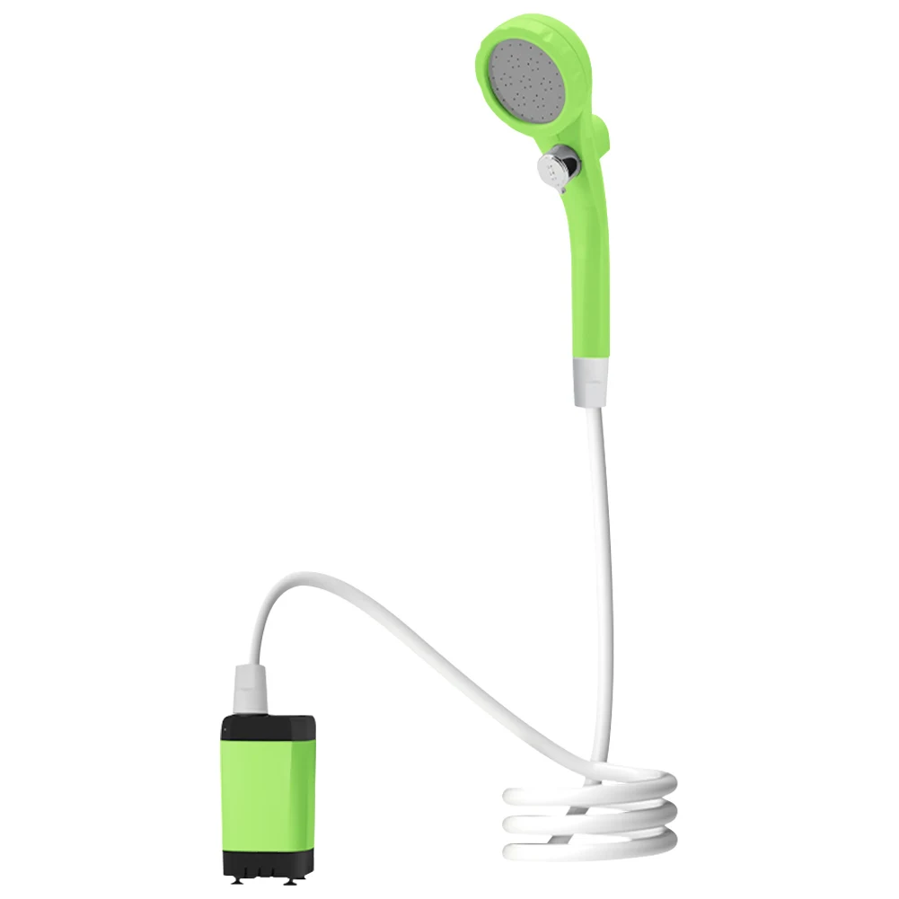 

Портативный душ с цифровым дисплеем, электрический душевой насос с аккумулятором 6000 мАч для походов, путешествий, пляжа, полива домашних животных