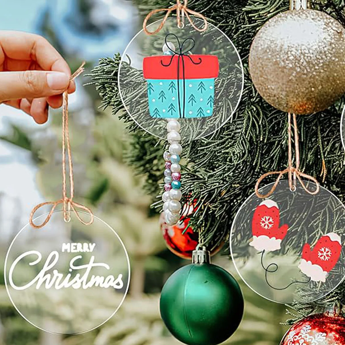 10 pçs discos redondos acrílicos claros círculos em branco para artesanato diy pintura projetos de arte suportes de bolo porta-copos