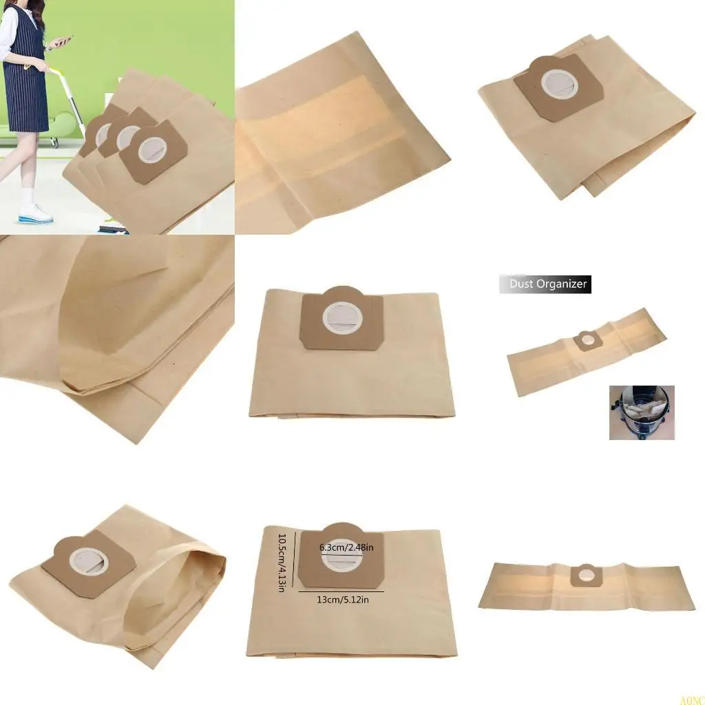 A0NC универсальные мешки для пылесоса, замена бумажного мешка для пыли для Rowenta ZR814
