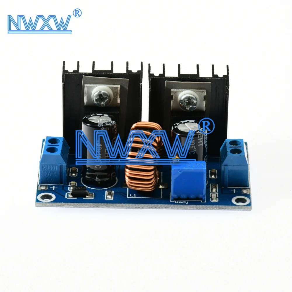 XH-M401 DC-DC voltage reduction module XL4016E1 high-power DC voltage regulator board, large 8A with voltage stabilization