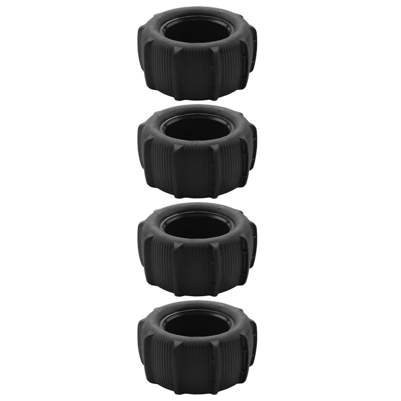 4Pcs 80Mm Snow Sand Tires Tyre Wheel For Wltoys 144001 124019 12428 104001 Haiboxing 16889 SG1601 RC Car Upgrade Parts