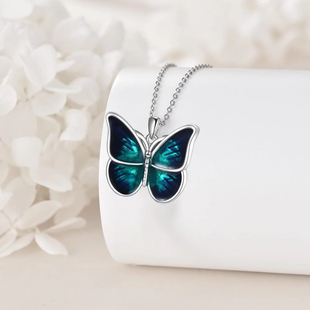 1pc Fashion and Delicate Butterfly Pendant Necklace, Versatile and Easy-to-wear, Combine Well with Any OutfitAnniversary  Gifts