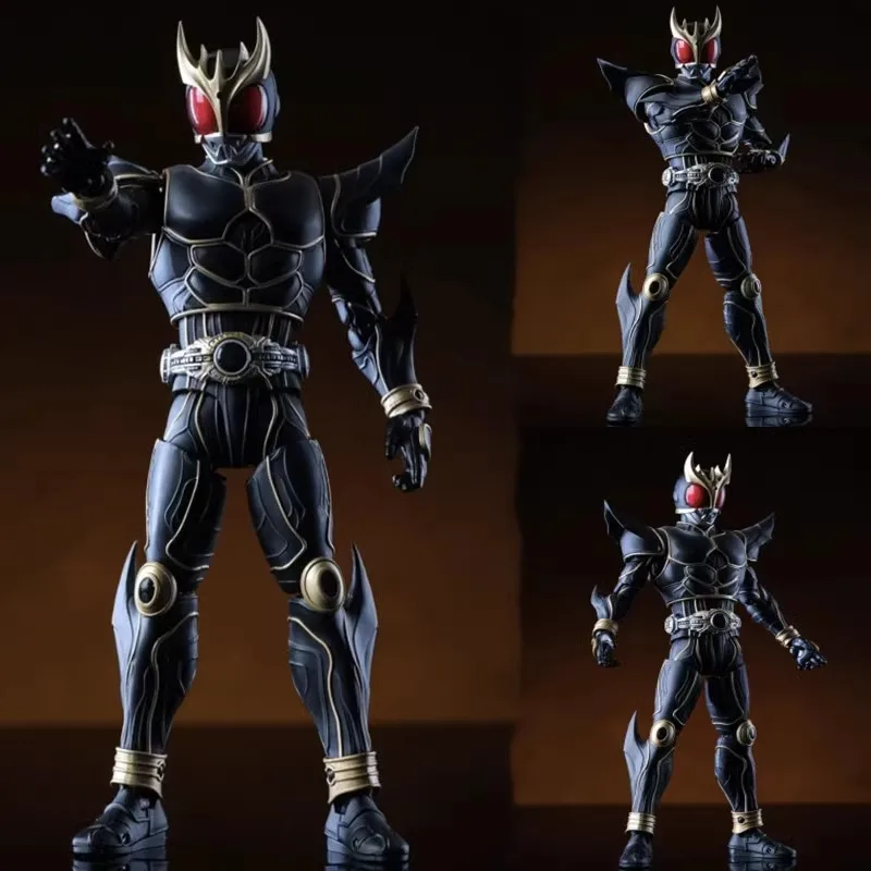 

SHF Kamen Rider Action Figure Ultimate Kuuga Real Bone Carving Black Eyed Guga KUGGA Anime Figure Model Toy Gift