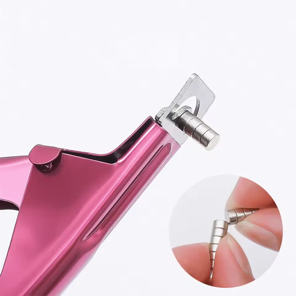 LINMANDA Acryl-Nagelknipser mit 10 Magneten, Nagelknipser für künstliche Nägel, Nagelwerkzeuge, geeignet für den Heimgebrauch oder den Einsatz im Nagelstudio – Detail 4
