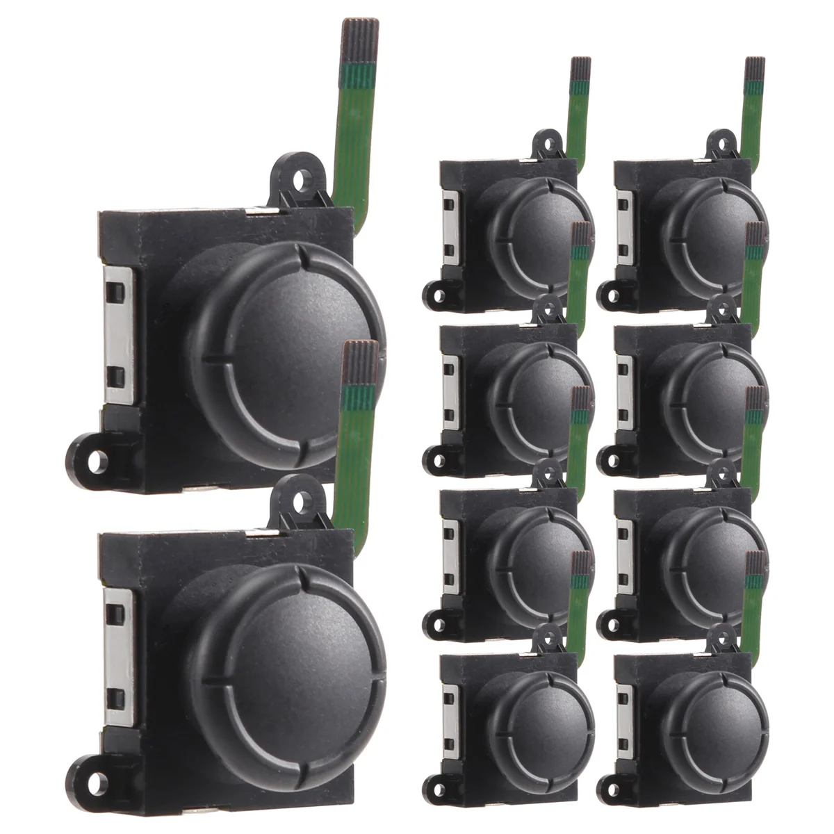 Hot 10Pcs Replacement 3D Analog Rocker Joy Stick for Controller NS Gamepad Joycon Game Pad