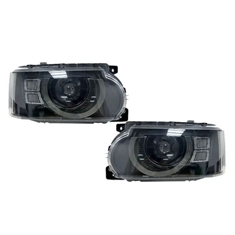 Car Facelift Light Defender Style Front Headlamp LED Headlight Assembly for Range Rover Vogue 2010 2011 2012 L322 Lamp