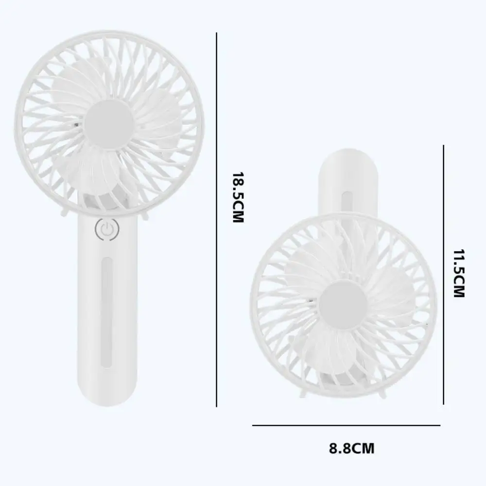 مروحة صغيرة محمولة USB قابلة لإعادة الشحن مكتب سطح المكتب متعددة الوظائف قابلة للطي محمولة باليد مروحة كهربائية صغيرة مروحة جيب عالية الرياح