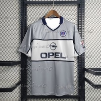 Hot Retro Classic Summer PSG 01-02 Home Match Dress 3D Printed T-shirt Comfortable Quick Drying Fabric Breathable Sports Onboard