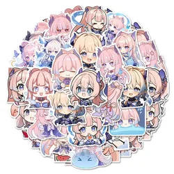 Sunsyea Genshin Impact Merch Fans Collection Role Stickers 48 Pieces Kokimi