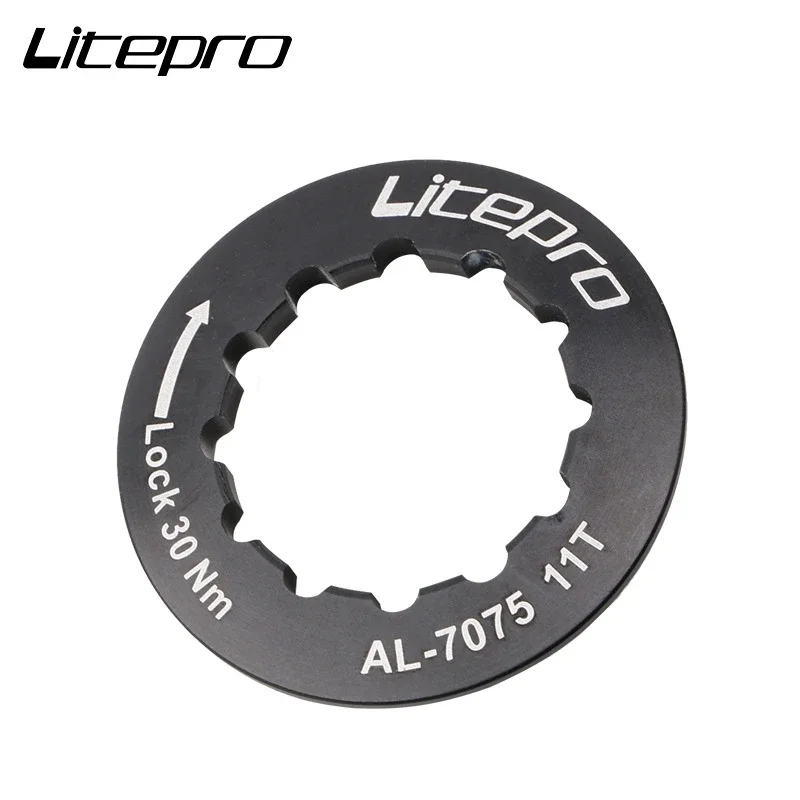 

LITEPRO 1 Pcs Mountain Bike Flywheel Lock Cover Locks Ring Cassette Aluminum Alloy Iamok Bicycle Freewheel Covers