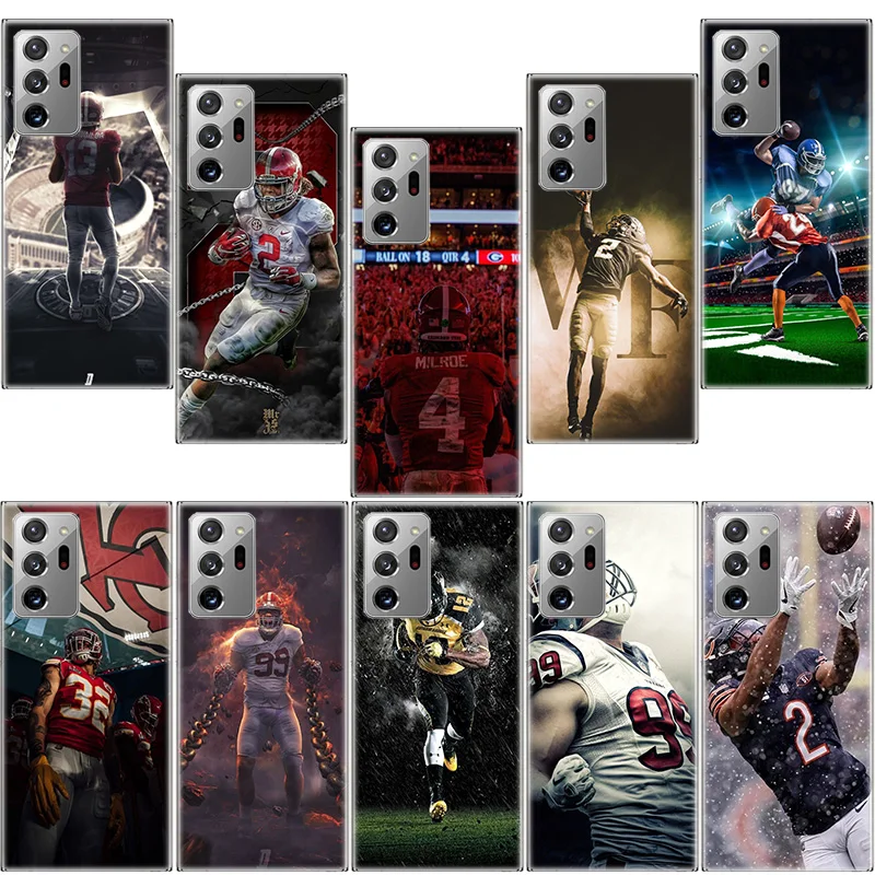 

Ultimate Strength Aesthetics Rugby Phone Case For Samsung Galaxy S25 Edge S24 S23 FE S22 S26 Ultra S21 S20 S10 Plus Capa Soft