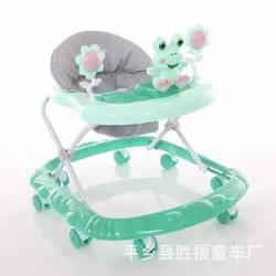 Baby Walker Anti-rollover Music Can Sit Baby Start Car Multifunctional Walker