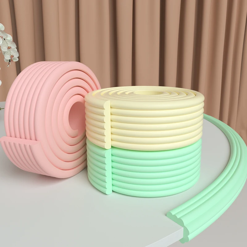 Nastro anticollisione per neonati e bambini, morbido, altamente elastico, protezione di sicurezza, tampone, tavolo e sedia, bordo, parete, installazione semplice