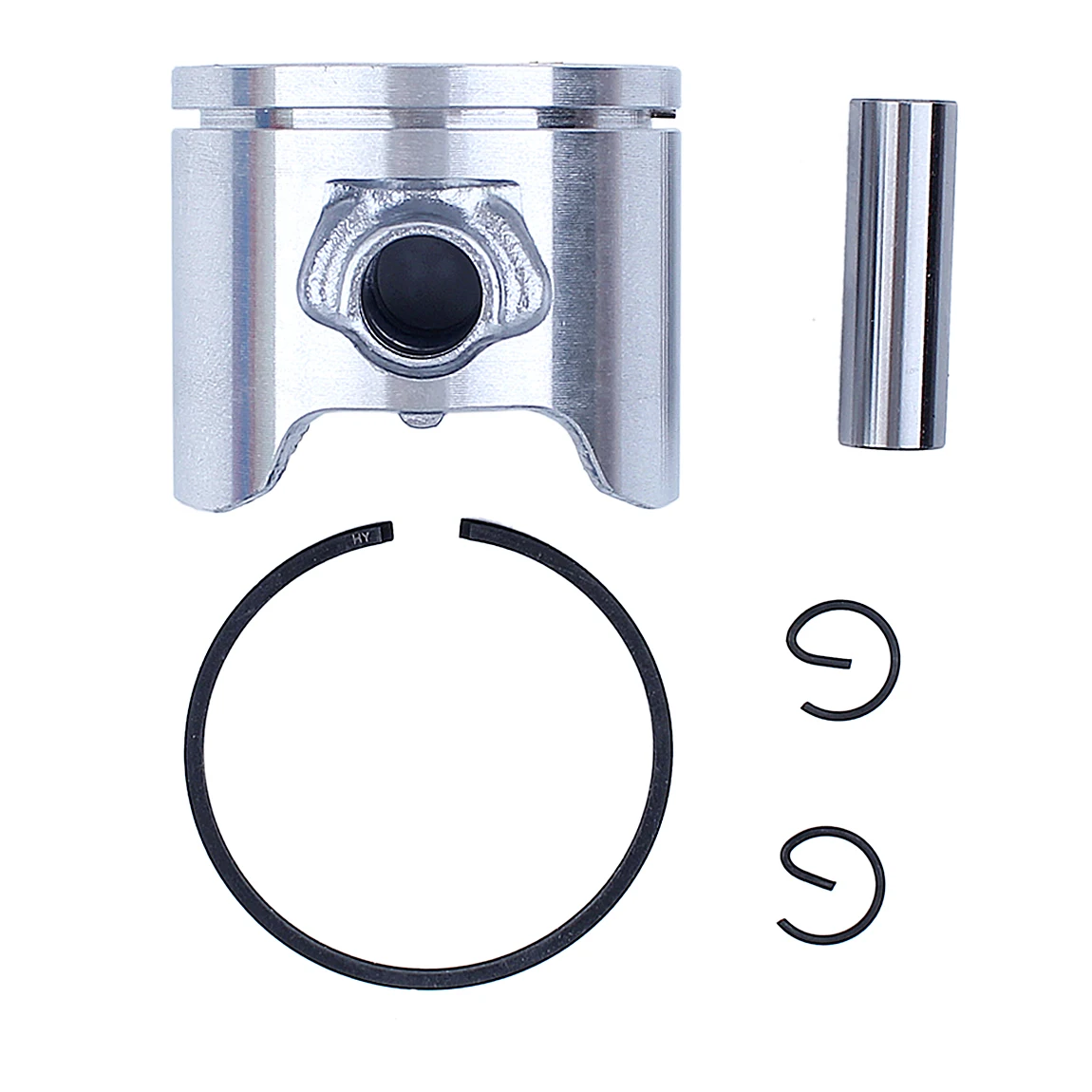 Imagem -03 - Pistão Pin Anel Kit Fit Husqvarna 350 351 2150 Cs2150 Cs2145 Motosserra Peças de Reposição Motosierra Gasolina 44 mm