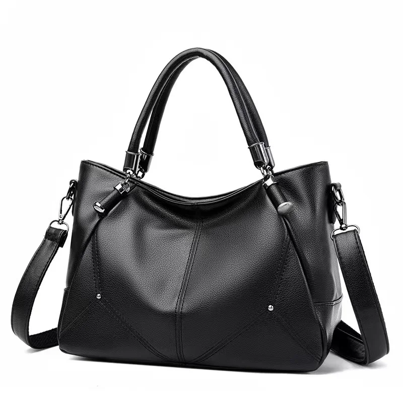 

Designer Women Soft Leather Handbags Luxury Female Shoulder Crossbody Bag Brand Casual Totes Ladies Shopper Messenger Bag J5