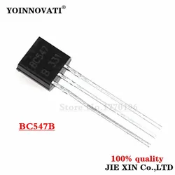 100PCS=50pairs BC547B BC557B TO-92 Transistor