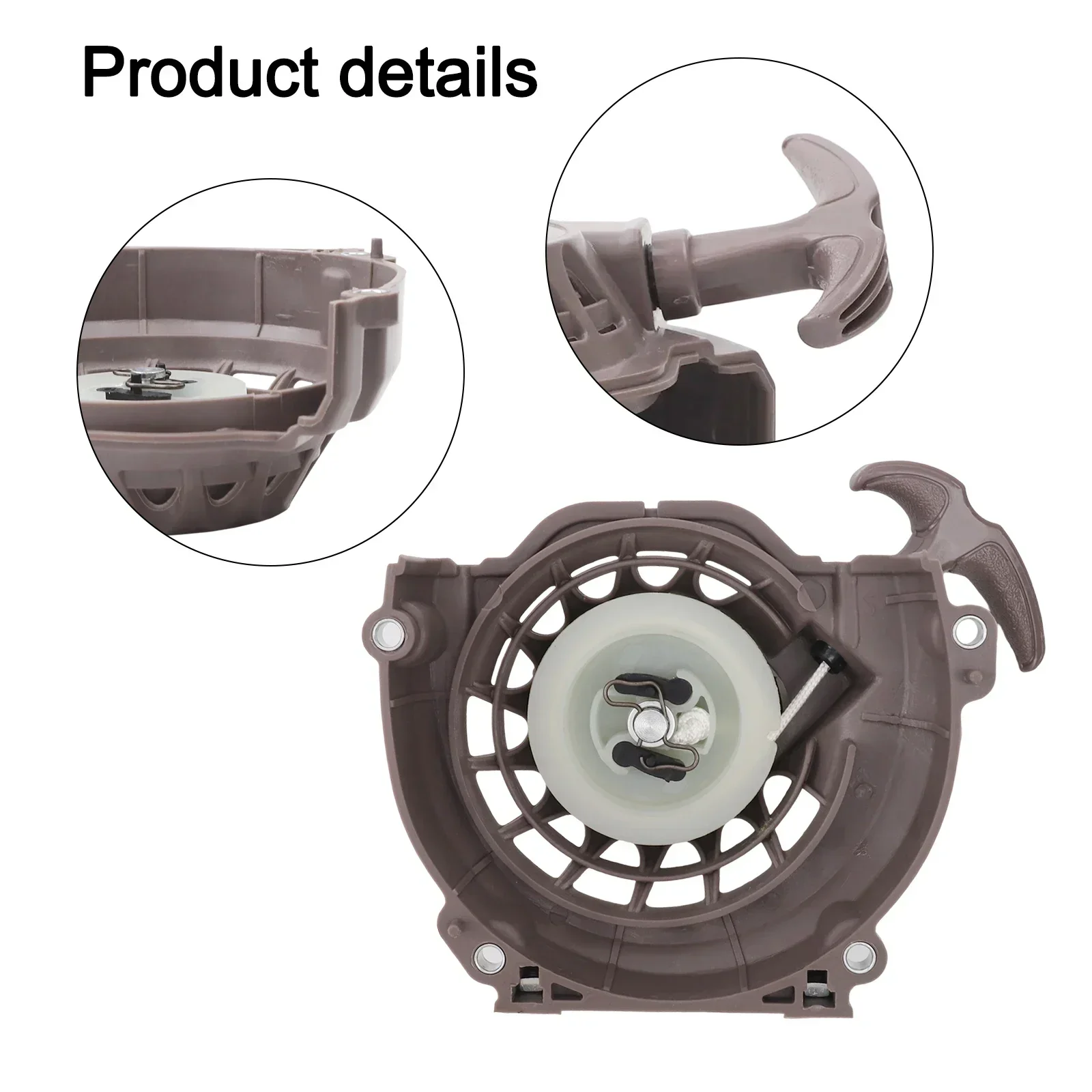 Engineered Recoil Starter Pull Plate For Seamless Integration With Tiller And Excavator Equipment Fits Multiple Models