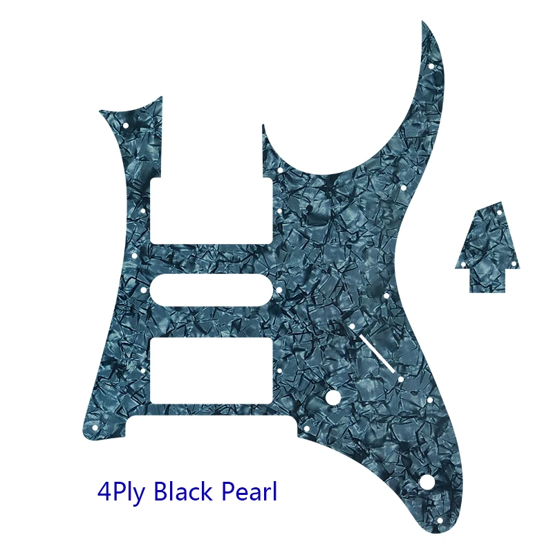 Pleroo Great Quality Electric Guitar Parts For MIJ Ibanez Jemjr Pickguard Humbucker HSH Pickup Scratch Plate Multicolor Options