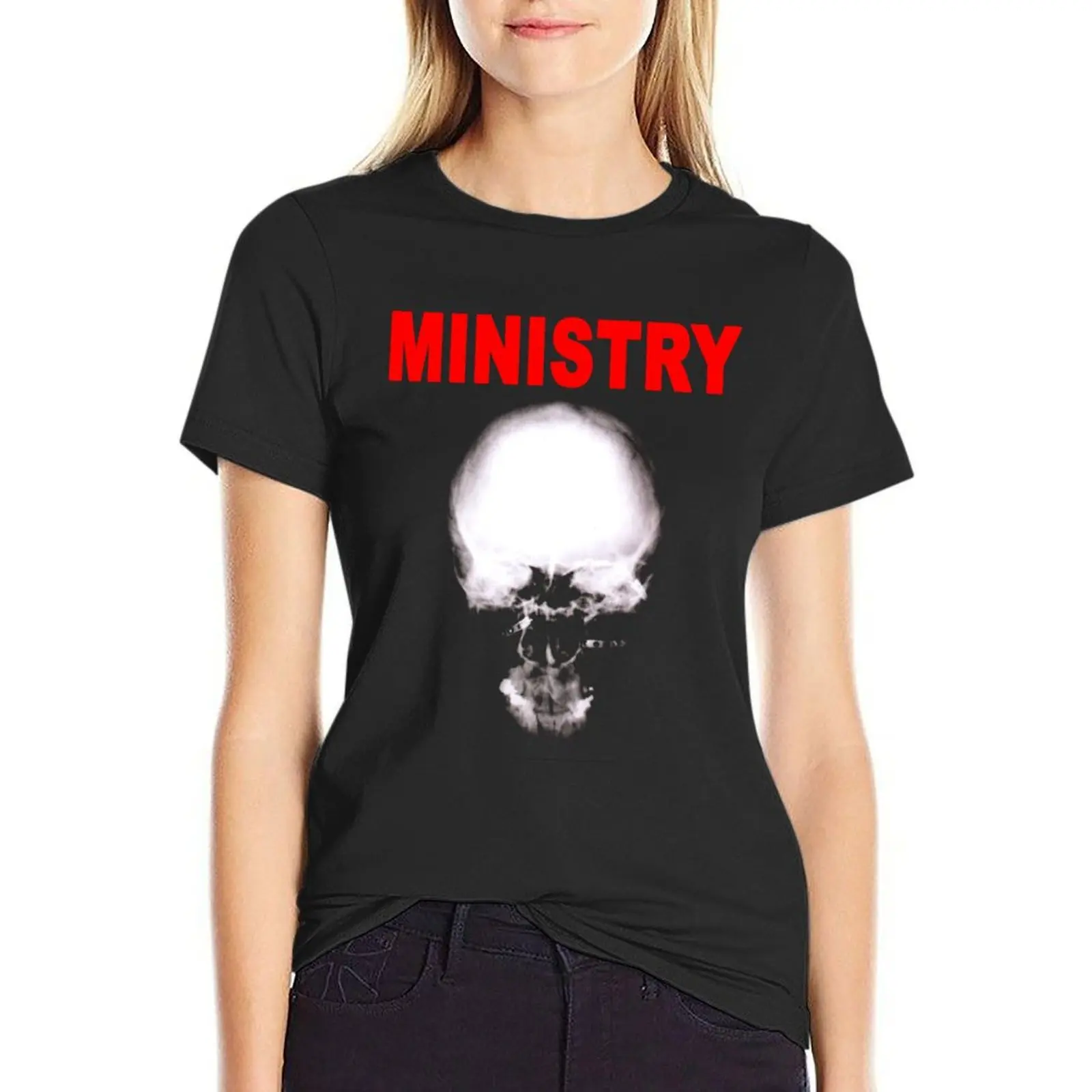 Ministry - The Mind is a Terrible Thing To Taste - Vintage Metal T-Shirt oversized vintage clothes Women's cotton t-shirt