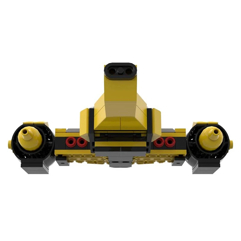 182 Uds. MOC Starfighter 08 bloques de construcción regalo de Navidad serie magistral para niños modelo de edición coleccionable