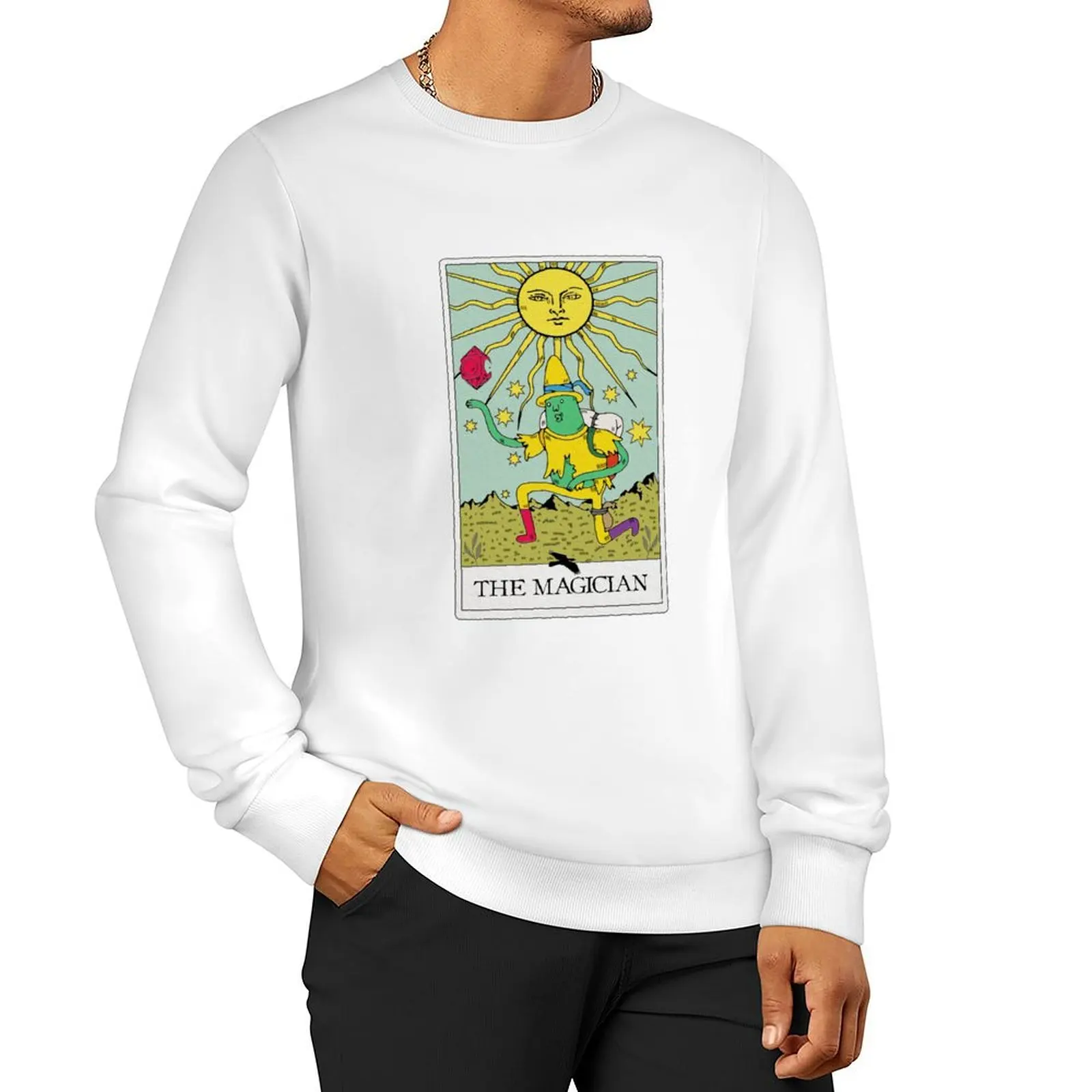 

Magic Man Tarot Card - The Magician Sweatshirt men's clothing men's clothes winter clothes new in hoodies & sweatshirts