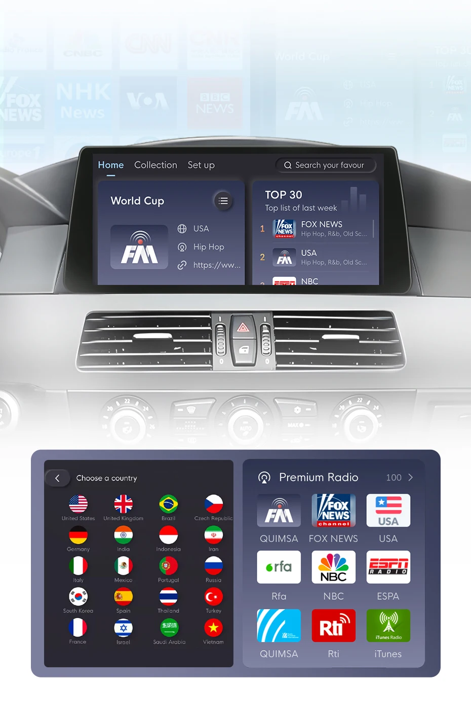 Junsun Drahtloses Carplay Android Auto Autoradio für BMW 5er E60 E61 3er E90 E91 4G WiFi GPS Intelligente Systeme Stereo – Detail 15