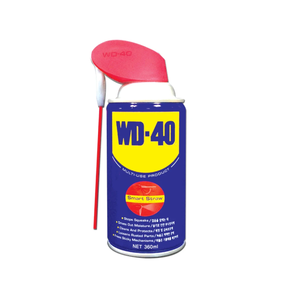 WD40 Smart 360ml con Ugello Integrato, Lubrificante Antiruggine e Anticorrosione