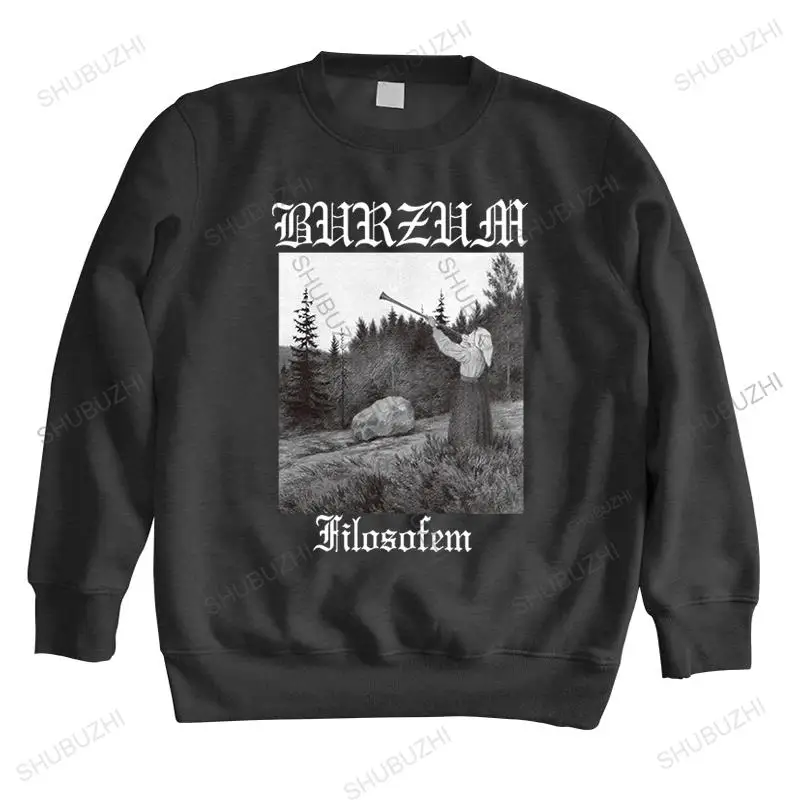 Hot sale men brand shubuzhi hoody autumn cotton sweatshirt Burzum Men's Filosofem drop shipping fashion printing hoodies