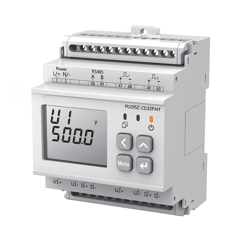 

PD195Z-CD32FNT New energy rail type DC energy meter
