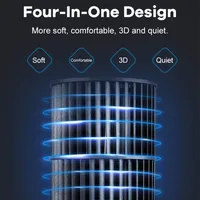 【wholesale】Household Mini Bladeless Tower Fan Portable USB Vertical Electric Fan 5