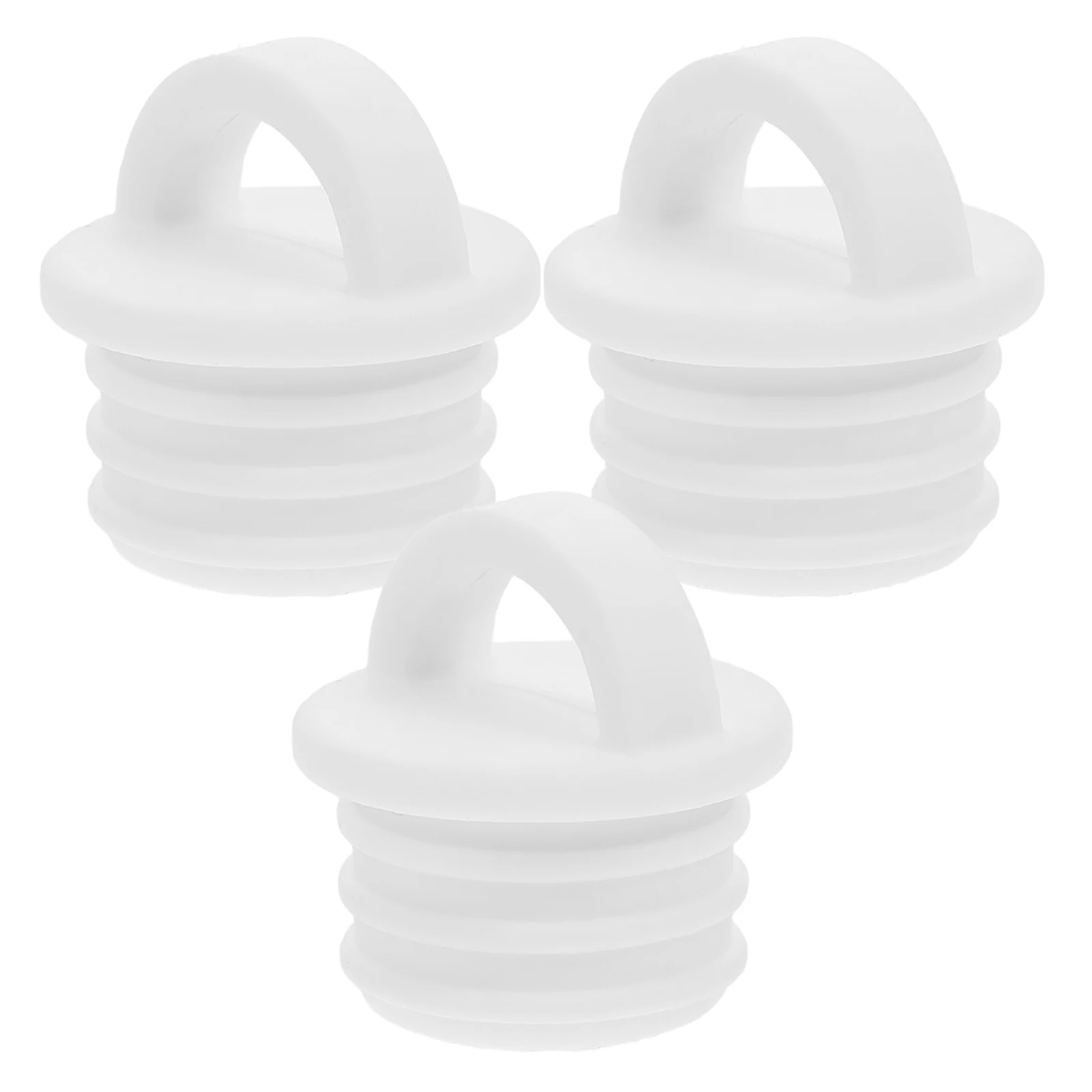 

3 Pcs Mop Bucket Stopper Plug Drain Replacement Stoppers Outlet Hole Covers Strip