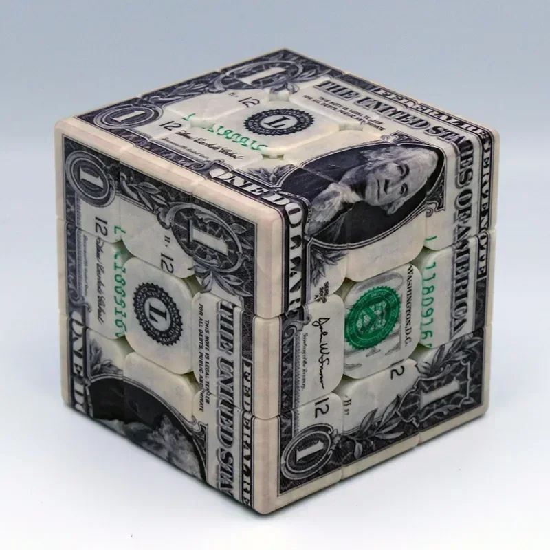 Intellectual Development of Educational Gifts and Toys UV Printing Personalized Currency US Dollar Third-order Magic Square