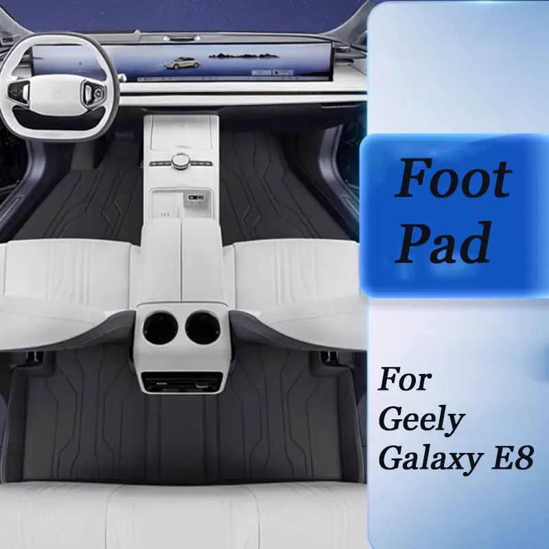 

For Geely Galaxy E8 2024 2025 Car Foot Pad Full Surround Protection Interior Carpet Accessories Anti Fouling