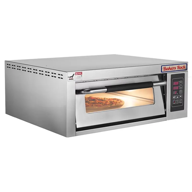 Baking Oven Electric 1 Deck 1 Try Single Deck Oven with Electricity for Hotels, Restaurant, Retail, Food Shop