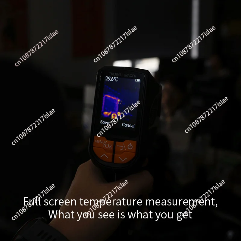 Infrared thermal imager search and scanning integrated high and low temperature night vision device