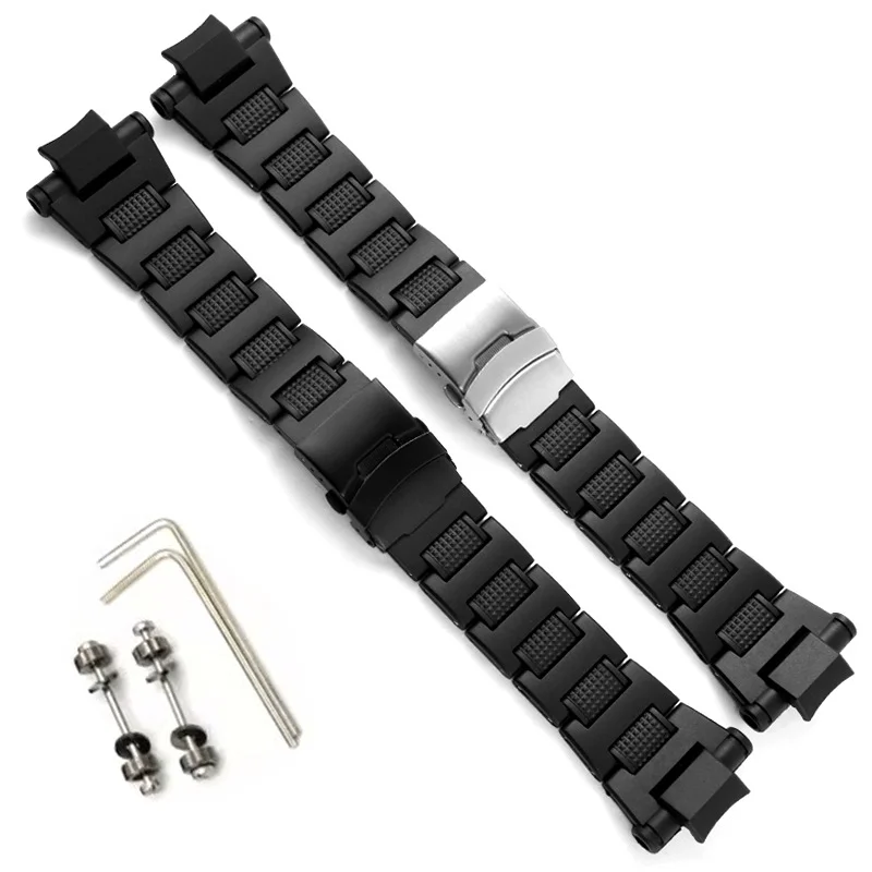 Plastics Steel Strap For Casio G-shock GW-A1100 GA1000 GA1100 GW4000 Men's Watch Band Wristband Bracelet  Watch Accessories