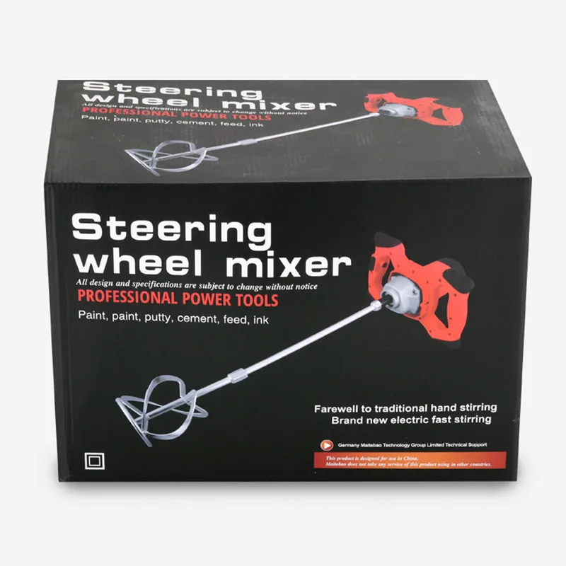 6-speed Industrial Electric Mixer Paint Mixer Cement Putty Powder Mixer Paint Mixer